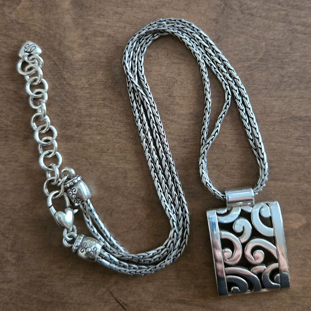 Brighton Deco Lace Pendant Necklace